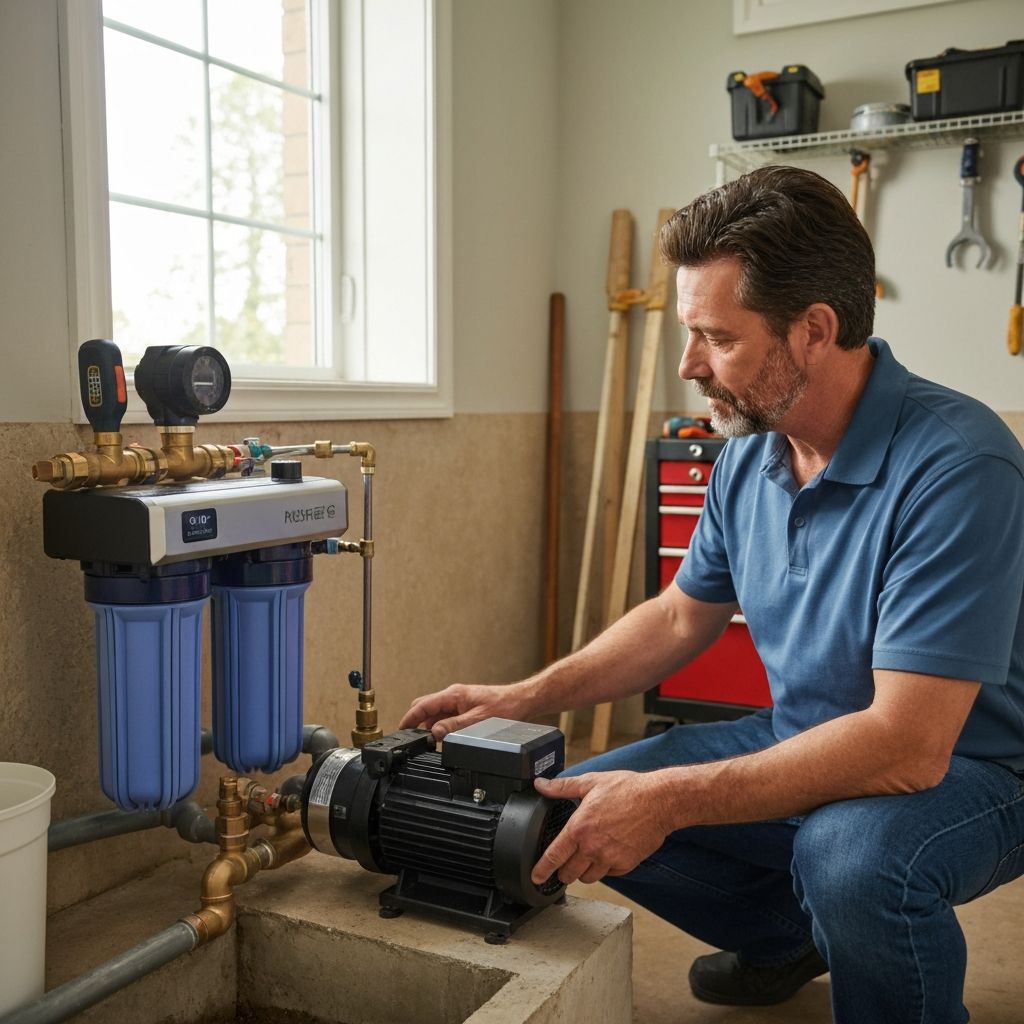 Прокладка воды в дом